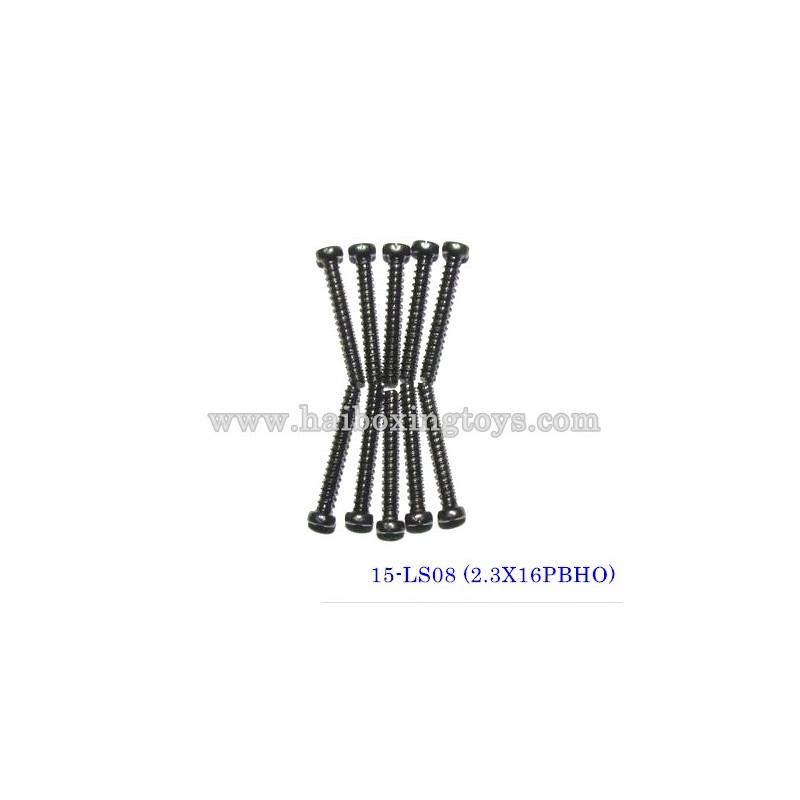 XinleHong Toys X9115/X9116/X9120 Parts Round Headed Screw 15-LS08 (2.3X16PBHO)