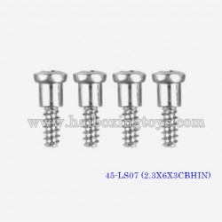 XinleHong Toys X9115/X9116/X9120 Parts Round Headed Screw 45-LS07 2.3X6X3CBHIN