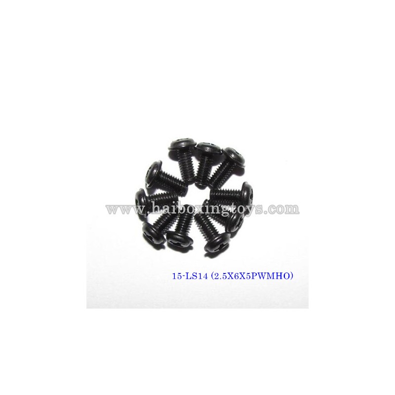 XinleHong Toys X9115/X9116/X9120 Parts Screw 15-LS14 (2.5X6X5PWMHO)