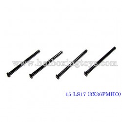 XinleHong X9115/X9116/X9120 RC Car Parts Round Headed Screw  3X36PMHO 15-LS17