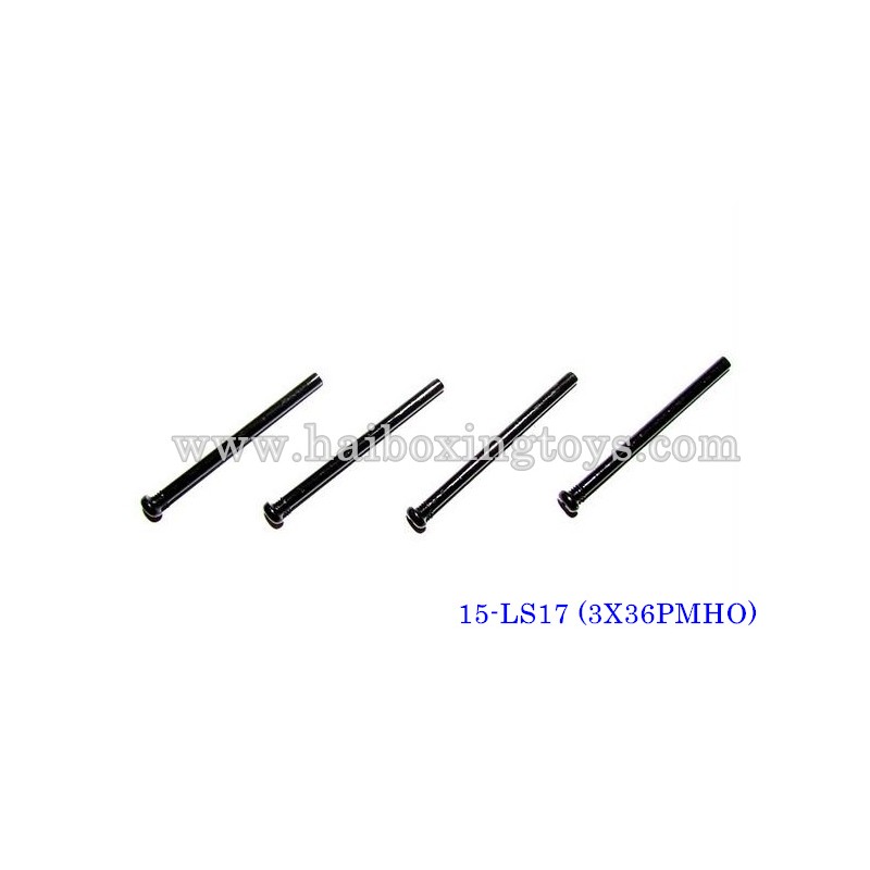 XinleHong X9115/X9116/X9120 RC Car Parts Round Headed Screw  3X36PMHO 15-LS17