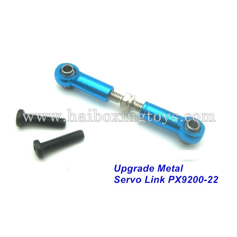 Enoze 1/10 RC Car 9200E/9202E/9203E/9204E/200E/202E/203E/204E Upgrade Metal Servo Link PX9200-22-Blue
