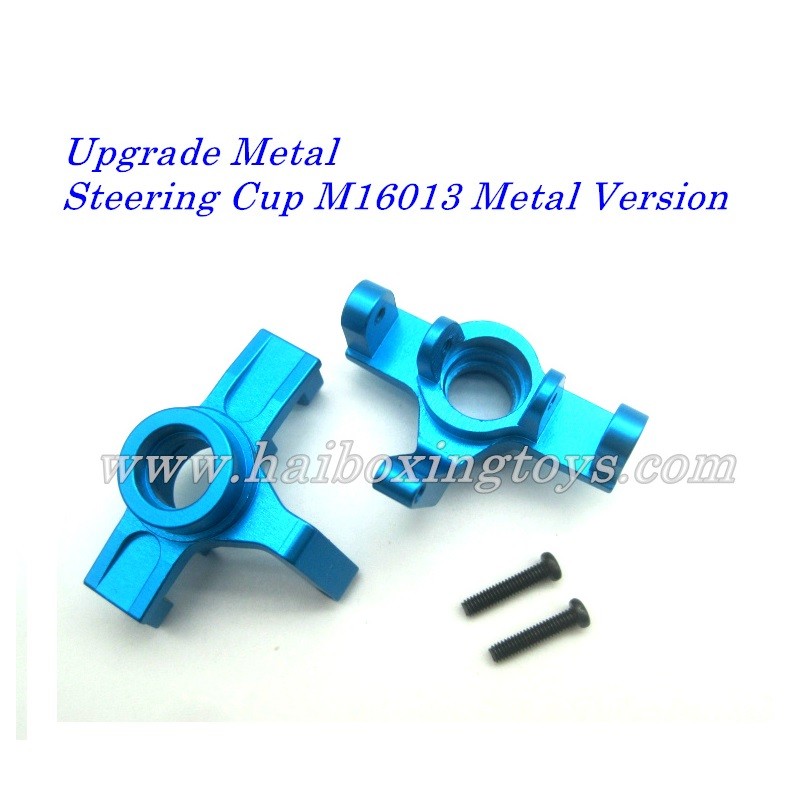 HBX 16890 Destroyer Upgrade Parts Metal Steering Cup M16013 Metal Version-Blue