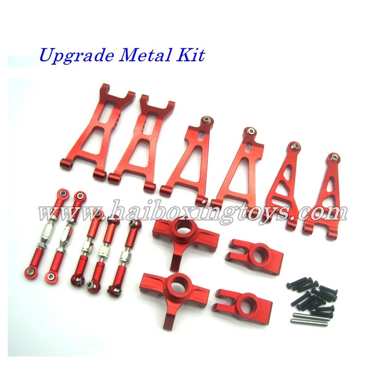 HBX Destroyer 16890 Upgrade Kit-Metal Parts, Red