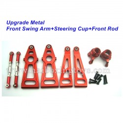 Xinlehong Toys Q901 Q902 Q903 Upgrade Kit-Front Metal Kit-Red