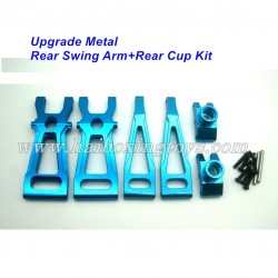 Xinlehong Q901 Q902 Q903 Upgrade Kit-Rear Alloy Kit-Blue