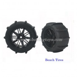 HBX 16889 16890 Wheel Parts-Beach Tires