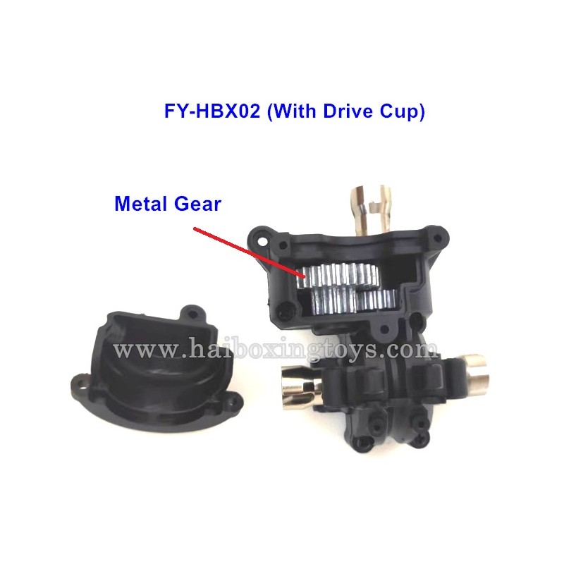 XLF X03 X04 Parts Rear Gear-Box Assembly FY-HBX02, Metal Gear Version