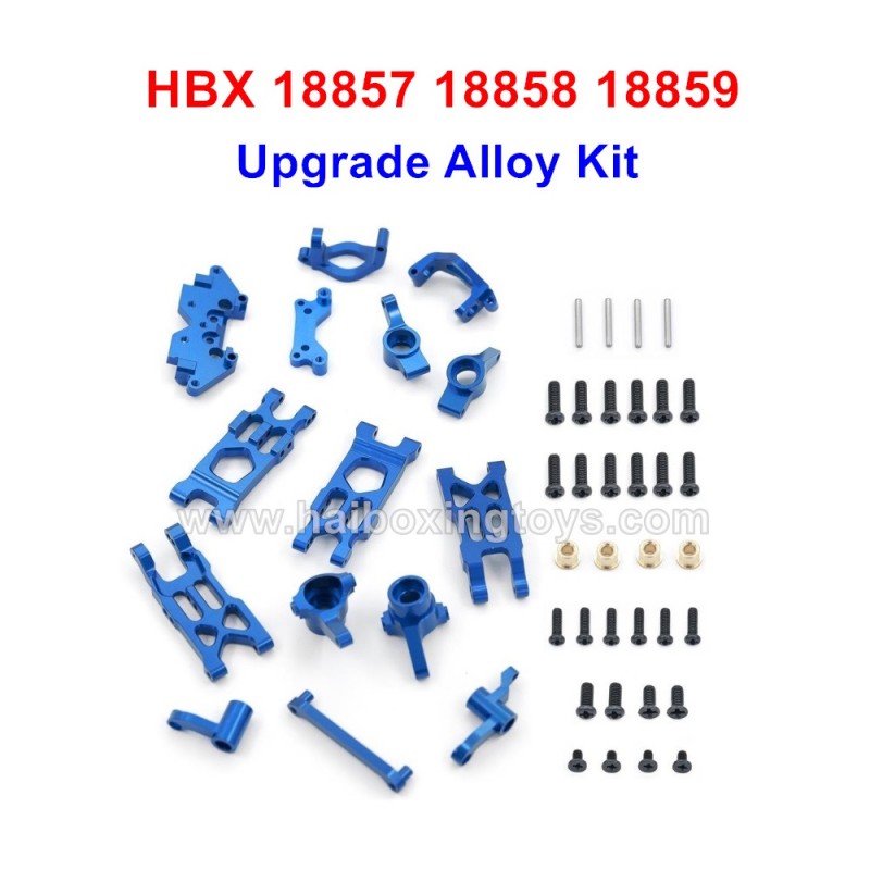 HBX 18859E Upgrade Metal Parts Alloy Kit-Blue HBX 18859E Upgrade Metal Parts Alloy Kit-Blue