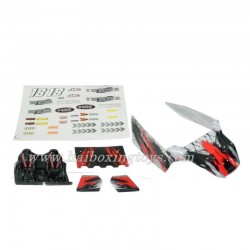 HBX 905 905A Twister Body Shell Parts+Decal 90157-Red