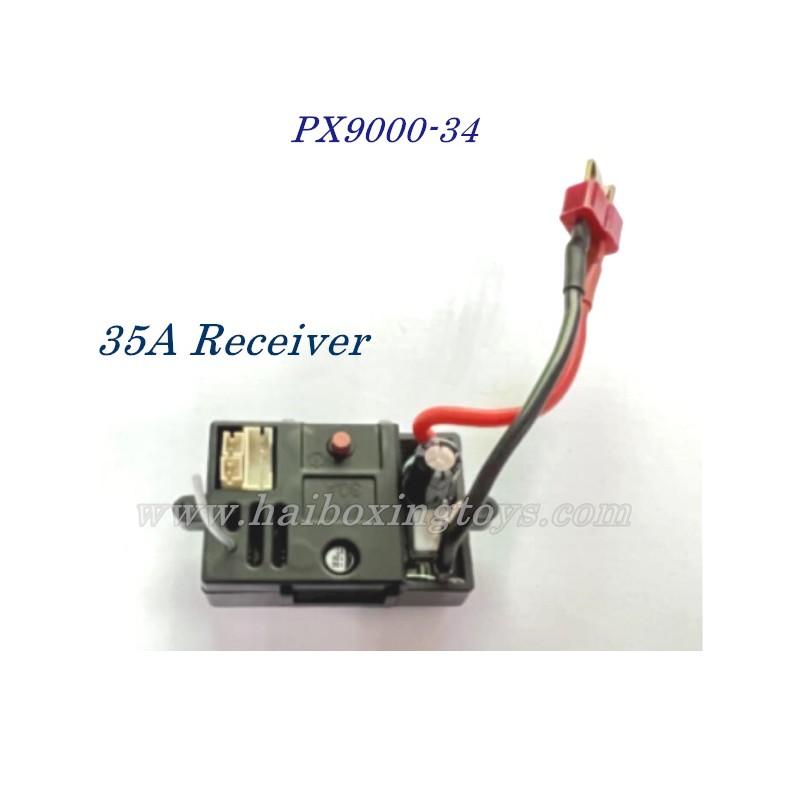 Parts PX9000-34, RC Car Enoze 9002E Receiver, Circuit Board Parts PX9000-34, RC Car Enoze 9002E Receiver, Circuit Board