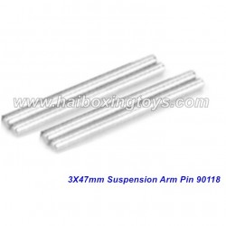 HBX 905/905A Parts 90118, 3X47mm Suspension Arm Pins