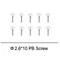 Parts 2.6X10PB Screw P88050 For Enoze 9000E RC Truck