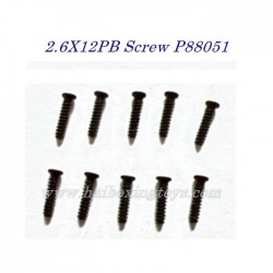 Parts 2.6X12PB Screw P88051 For Enoze 9000E RC Truck