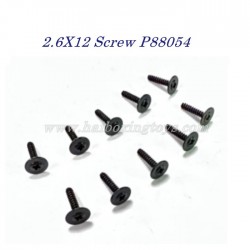 Parts 2.6X12 Screw P88054 For Enoze 9000E RC Truck