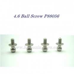 Parts 4.6 Ball Screw P88056 For Enoze 9000E RC Truck