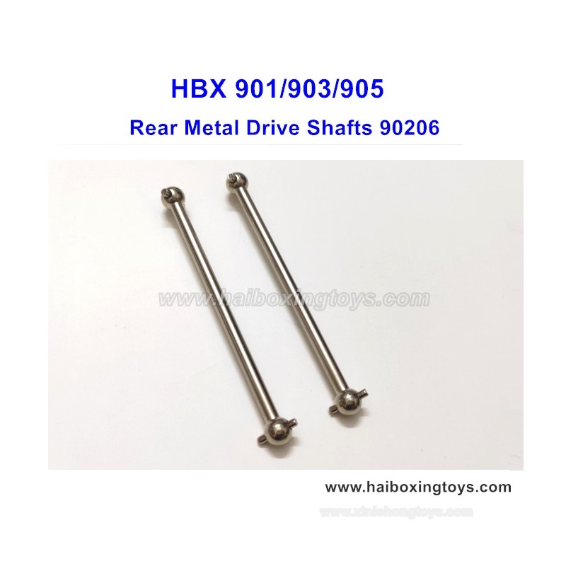 HBX 901 901A Upgrade Parts-Rear Metal Drive Shafts 90206