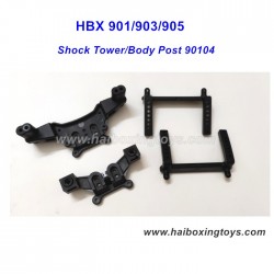 HBX 901 901A Parts-Shock Tower, Body Post 90104