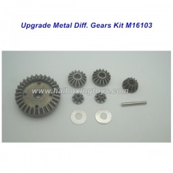 HBX 16889 Ravage Monster Truck Upgrade Metal Diff. Gears+Diff. Pinions+Drive Gear M16103