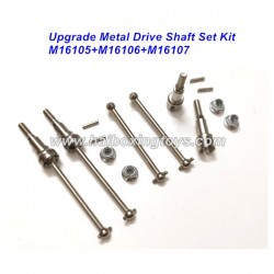 HBX 16889/16889A PRO Upgrades-Metal Drive Shaft Set Kit M16105+M16106+M16107