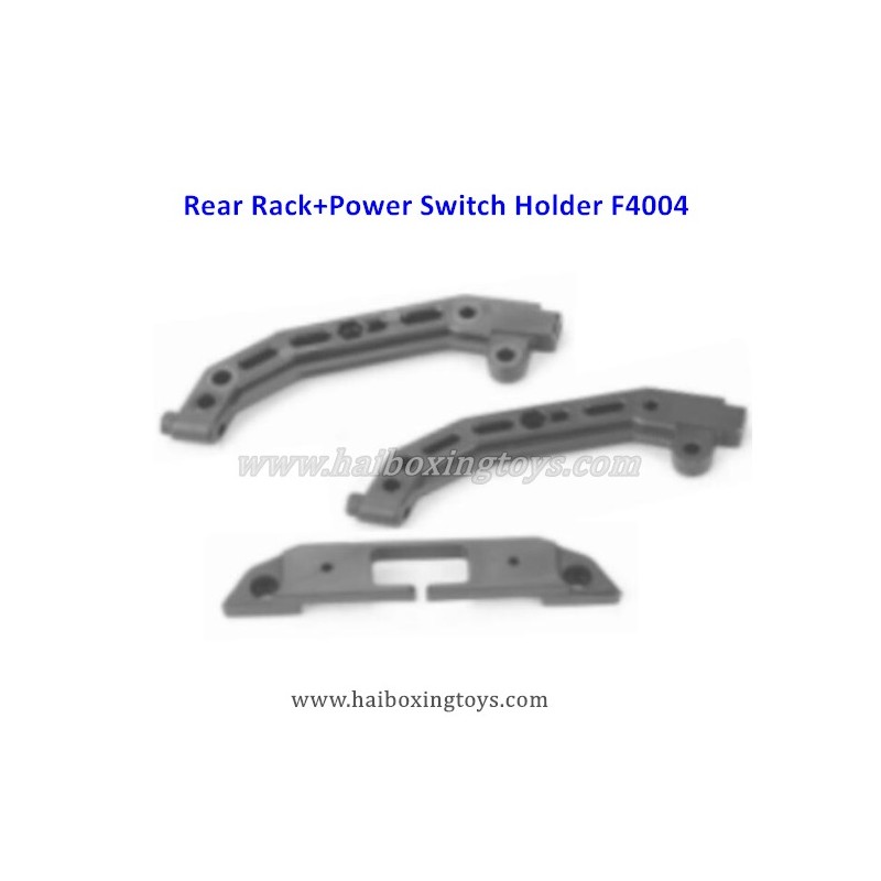 HBX 16886 Parts Rear Rack+Power Switch Holder F4004