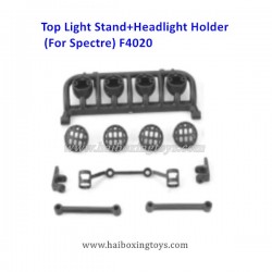HBX 16886 Parts Top Light Stand+Headlight Holder (For Spectre) F4020