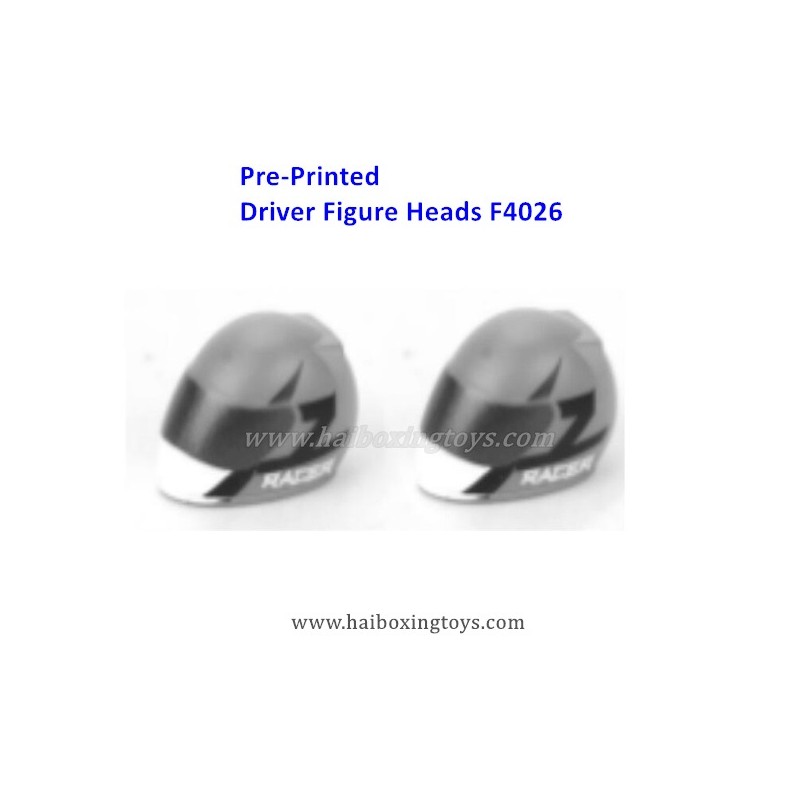HBX 16886 Parts Driver Figure Heads F4026