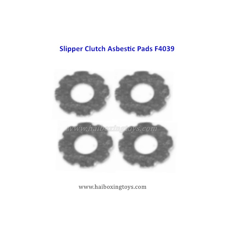 HBX 16886 Parts Slipper Clutch Asbestic Pads F4039