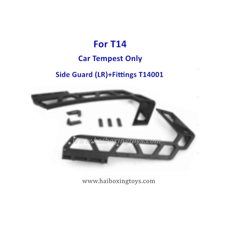HBX 16886 Parts Side Guard (L/R)+Fittings T14001