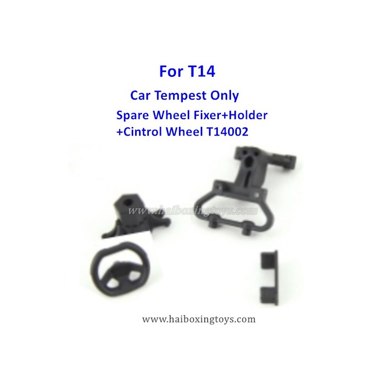HBX 16886 Parts Spare Wheel Fixer+Holder+Cintrol Wheel T14002 (For T14)