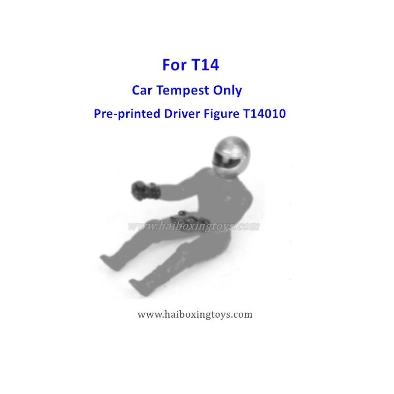 HBX 16886 Parts Pre-Printed Driver Figure T14010 (For T14)