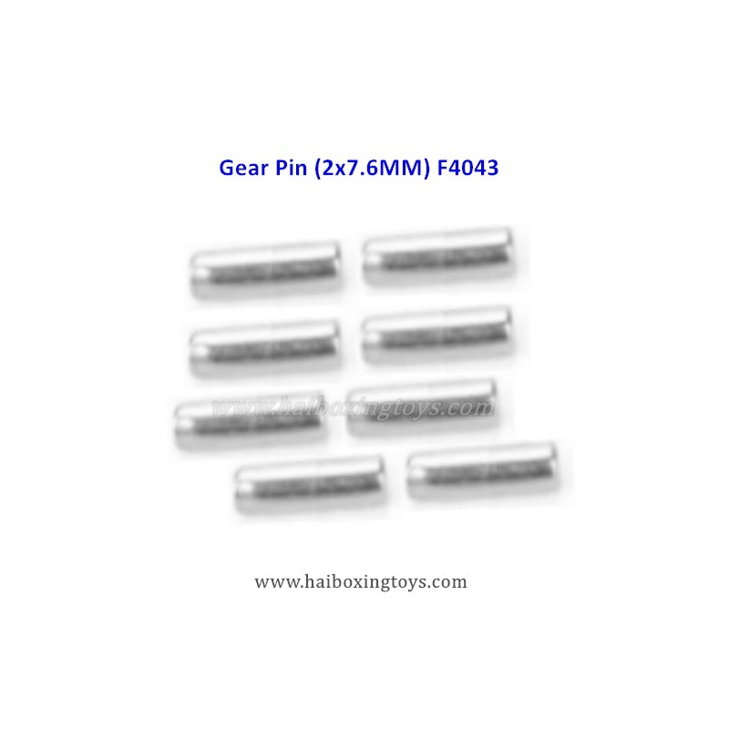 HBX 16886 Parts Gear Pin (2X7.6MM) F4043