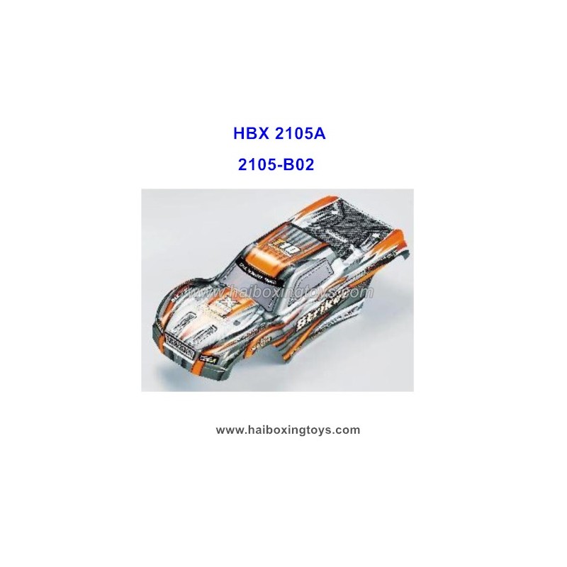 HBX 2105A Shell Body 2105-B02 HBX 2105A Shell Body 2105-B02