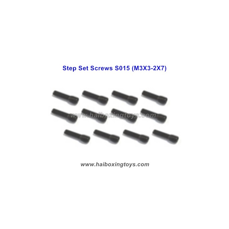 HBX 16886 Parts Step Set Screws S015 (M3X3-2X7)
