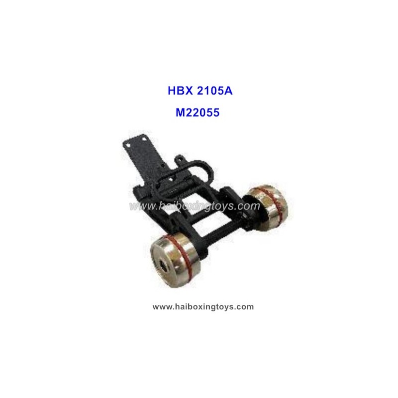 HBX 2105A Parts Wheelie Bar Complete (Metal Wheels) M22055 HBX 2105A Parts Wheelie Bar Complete (Metal Wheels) M22055