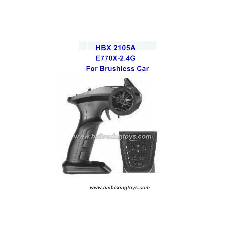 Haiboxing HBX 2105A Parts Transmitter E770X-2.4G Haiboxing HBX 2105A Parts Transmitter E770X-2.4G