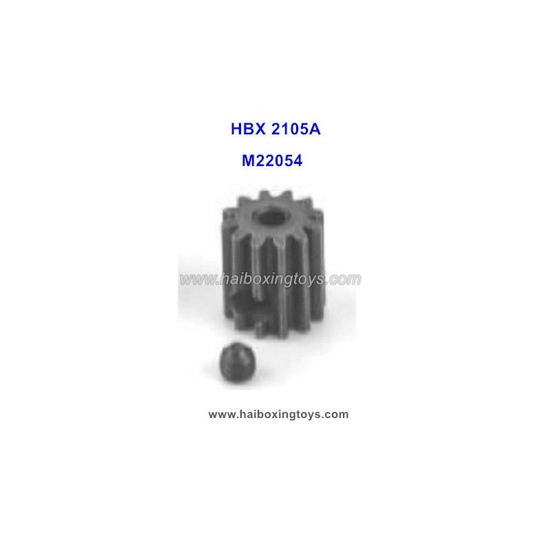 Haiboxing HBX 2105A Parts Motor Gear 14T M22054, For Brushless Version Motor Haiboxing HBX 2105A Parts Motor Gear 14T M22054, For Brushless Version Motor