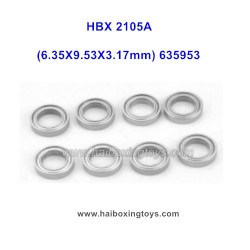 HBX 2105A Car Parts Ball Bearings (6.35X9.53X3.17mm) 635953