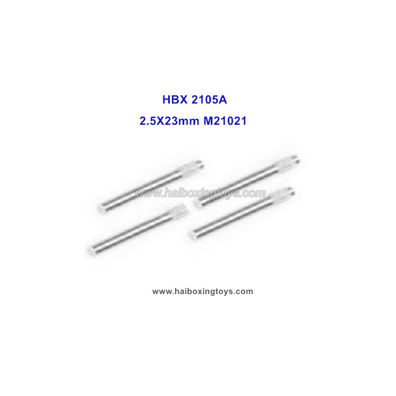 HBX 2105A Spare Parts Rear Hub Pins 2.5X23mm M21021