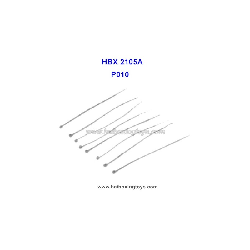 HBX 2105A Spare Parts Zip Ties P010