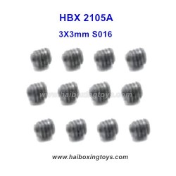 HBX 2105A Spare Parts Set Screw 3X3mm S016