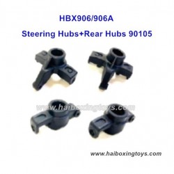 HBX 906/HBX 906A Parts Steering Hubs+Rear Hubs 90105