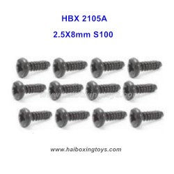 HBX 2105A Parts Pan Head Screws S100
