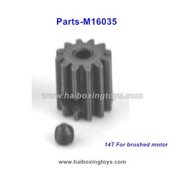 Haiboxing HBX 2103 Parts 14T Motor Gear M16035