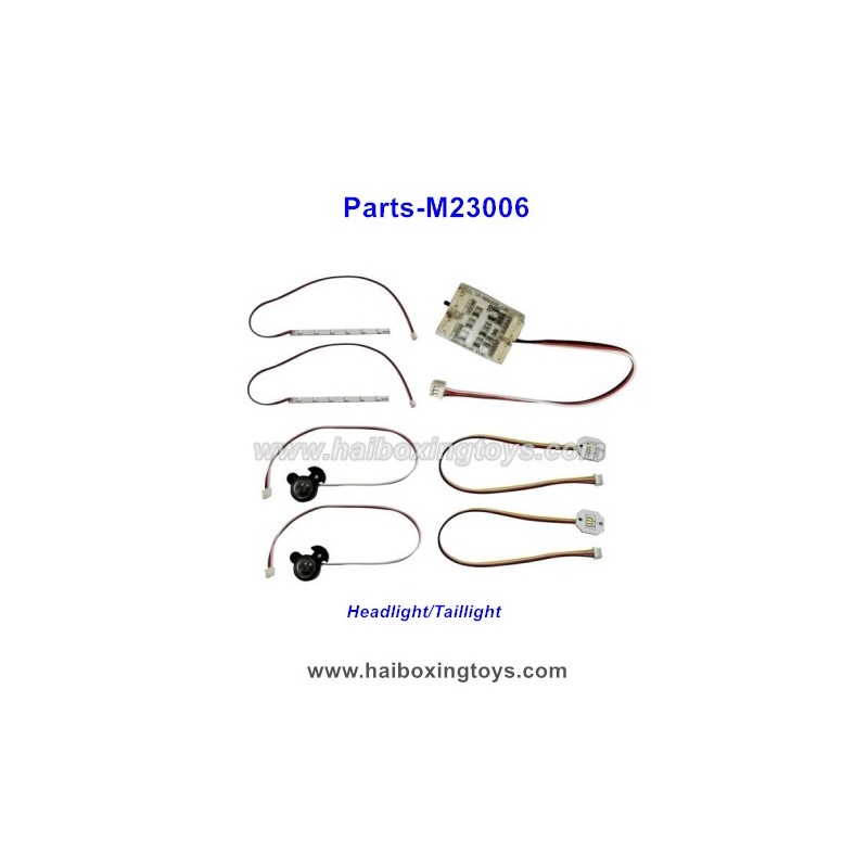 HBX 2103 Parts Headlight/Taillight M23006 HBX 2103 Parts Headlight/Taillight M23006