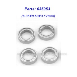 Haiboxing 2192 2193 2195 Parts 635953 Ball Bearings (6.35X9.53X3.17mm)