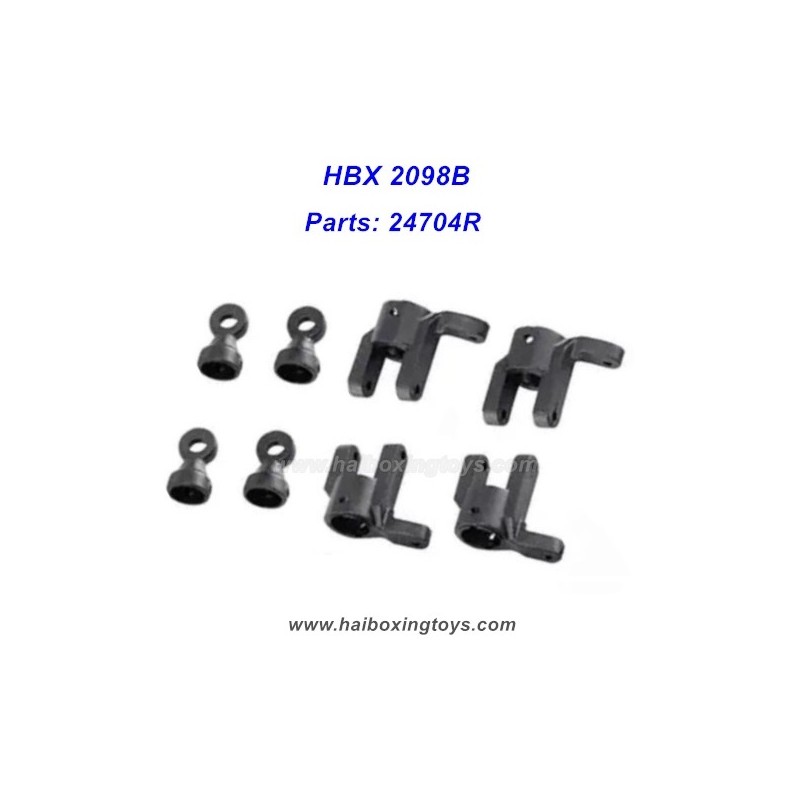 HBX Devastator Parts 24704R Shock Top Mount+Wheel Hub Carriers For 2098B RC Rock Crawler