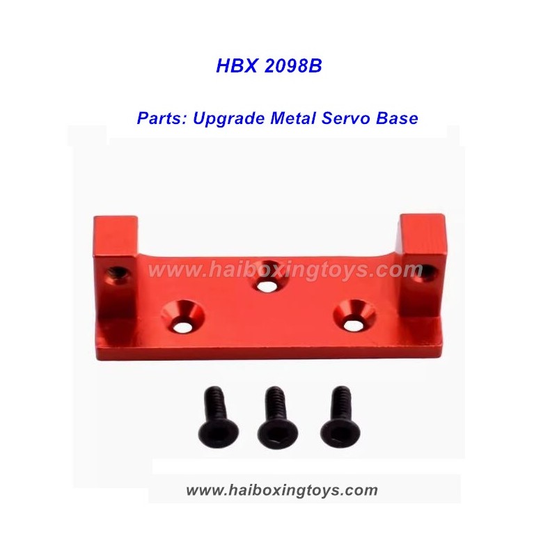 HBX Devastator 2098B Upgrade Parts Metal Servo Base HBX Devastator 2098B Upgrade Parts Metal Servo Base
