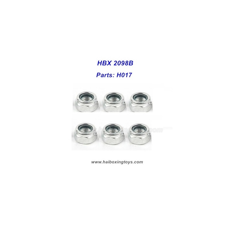 HBX Devastator 2098B Parts H017 Lock Nut HBX Devastator 2098B Parts H017 Lock Nut