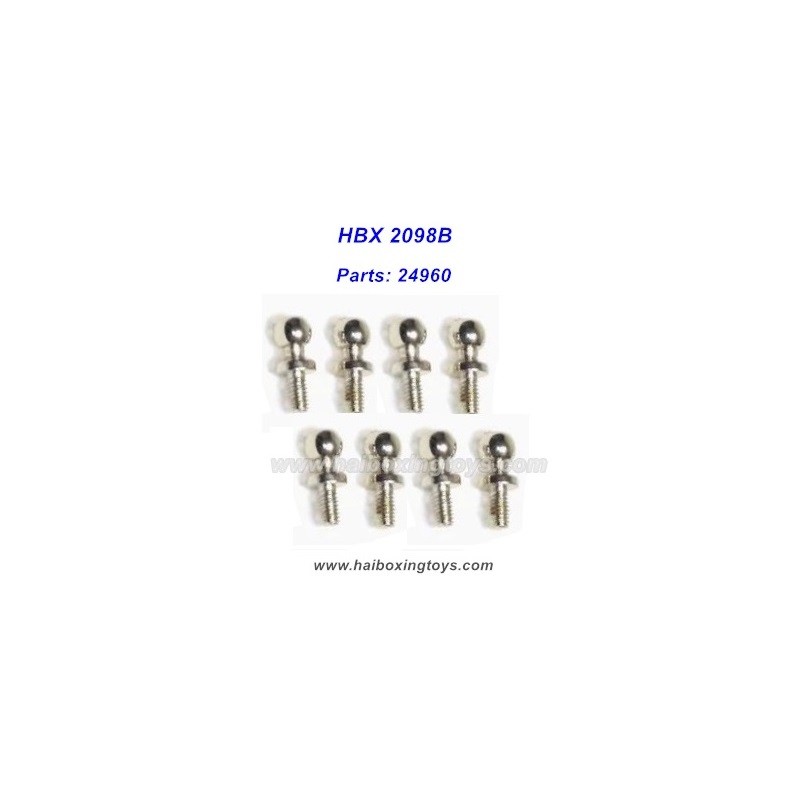 HBX 2098B Devastator Parts 24960 Ball Stud 3.8X9.6mm HBX 2098B Devastator Parts 24960 Ball Stud 3.8X9.6mm